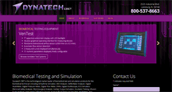 Desktop Screenshot of dynatech-cbet.com
